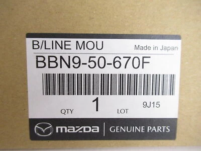 Genuine OEM Mazda BBN9-50-670F Driver Rear Belt Trim Moulding 2010-2013 Mazda 3 - Image 1 of 4