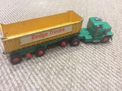 Lesney Matchbox King Size  Diecast Dodge Trucks Tractor & No 16 Fruehauf Tipper  - Image 1 of 4