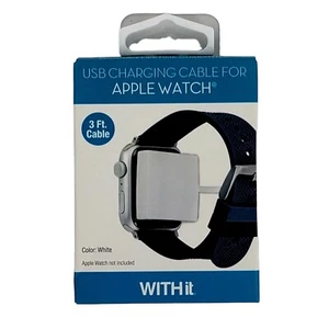 WITHit USB Magnetic Charging Cable for Apple Watch (3 feet) - Photo 1 sur 2