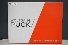 Wolfgang Puck ~ High Quality Carbon Steel Steak Knife Set in Gift Box