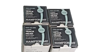 4 Pack Hampton Bay 1-Light Track Head 330° Spotlight White-No Bulb - Picture 1 of 4