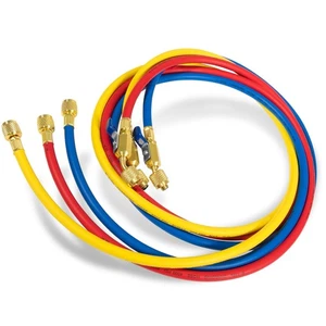 29986 Plus II 1/4" Hose with Compact Ball Valve Fit for R-410A Refrigerants (... - Picture 1 of 9