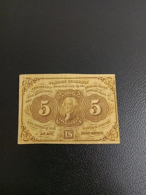 1962 1st Issue 5 cent PostageCurrency-FR1230 XF - Image 1 of 2