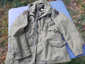 1967 U.S. ARMY Coat Man's Field with Hood DSA 100-67-C-0217 Size: Regular Medium - Picture 1 of 23