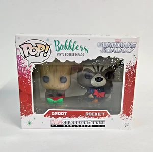 Funko Pop Bobblers (Guardians Of The Galaxy) Marvel Groot & Rocket (BRAND NEW) - Picture 1 of 4