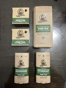 Pine Tar Dr Squatch Body Wash, 2 Bar Soaps, 2 Deodorants - Picture 1 of 3