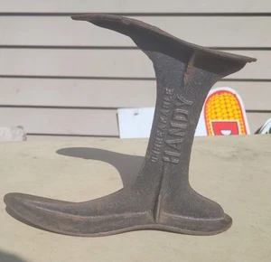 Antique Cast Iron Anvil Unbreakable Handy Double Sided Cobblers Shoe Repair Tool - Picture 1 of 1
