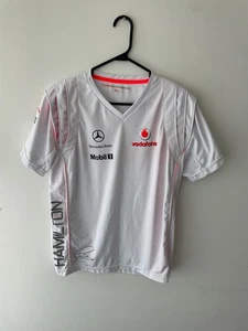 Vodafone McLaren Mercedes-Benz F1 Hamilton T-Shirt Size L - Picture 1 of 4