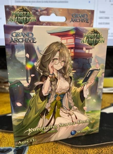 Grand Archive SELLADO Mortal Ambition Kongming Agua/Mago Mazo de Inicio!! - Imagen 1 de 3