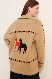 Anthropologie Callahan Misty Horse Cardigan Pullover (Größe L) - Bild 1 von 10