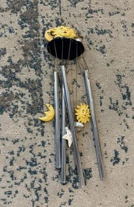 Vintage Sun Moon Star Planet Wind Chime Ceramic 90s Celestial Rare - Picture 1 of 14