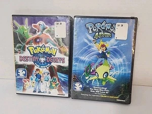 Pokemon Destiny Deoxys & Pokemon 4 Ever Dvds - Picture 1 of 3