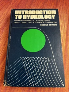 Introduction to Hydrology 2nd Ed Warren Viessman Jr et al 1977 - GOOD - Picture 1 of 11