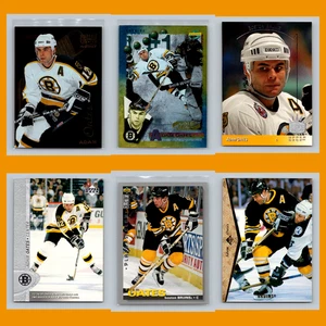 Adam Oates Lot 6 Hockey Cards 1996 Zenith Boston Bruins Set Collection NHL NM - Picture 1 of 8