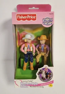 Fisher Price Loving Family Western Style Riders Madison & Cody 2er Pack Neu 2001 - Bild 1 von 6