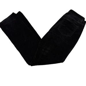 Talbots Mujer Pantalones 4 Curvas Negro Pana Pierna Recta Alto Alto Clásico - Imagen 1 de 17