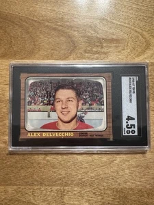 1966-67 Topps - Alex Delvecchio #102 SGC 4.5 - Bild 1 von 2