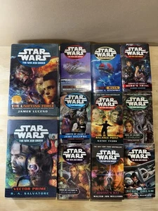 Star Wars New Jedi Order Series Set 11 Books Great Shape Hardback Paperback - Foto 1 di 5