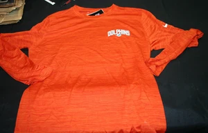 Camisa naranja manga larga DriFit Nike On Field Apparel XL Miami Dolphins para hombre - Imagen 1 de 2