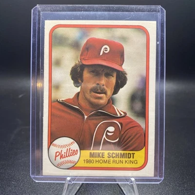 1981 Fleer - Mike Schmidt #640 — 第 1/2 张图片