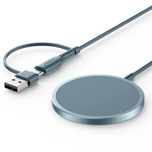 Chargeur Magnétique Sans Fil Compatible avec Chargeur MagSafe / iPhone - Photo 1 sur 10