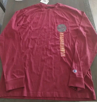 Champion South Carolina Gamecocks Long Sleeve T Shirt (Size XL) 2 Side W/Pocket  - Image 1 of 4