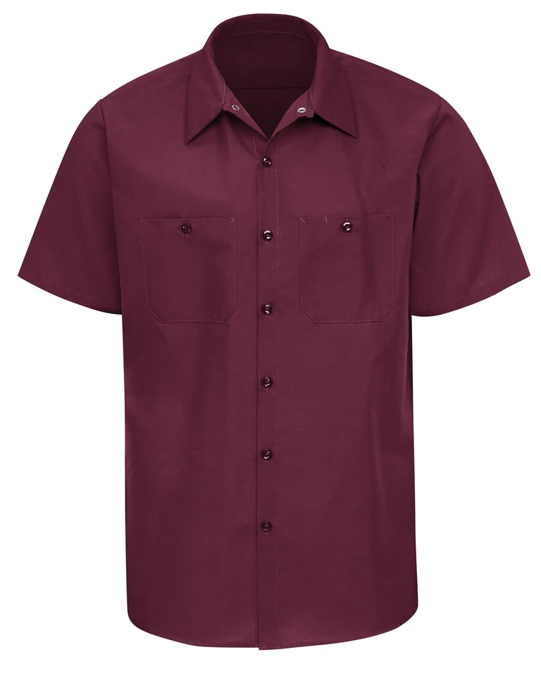 Red Kap Men's Short Sleeve Industrial Work Shirt - Image 1 of 4