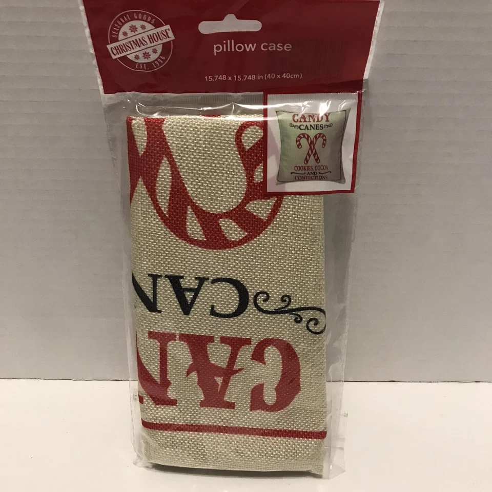 Christmas House Gingerbread Baking Pillow Case 15.75"X15.75"