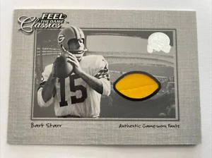 2000 Fleer Feel the Game Classics BART STARR Game Used Pants Jersey Packers HOF - Picture 1 of 7