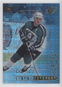 1999-00 SPx SPXcitement Paul Kariya #X16 HOF