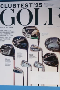 Golf Magazine Vol 67 #2 2025 Clubtest '25 Original Owner New Unread - Bild 1 von 2