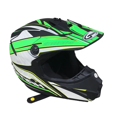 CASCO TODOTERRENO GMAX YOUTH MX-46 Pequeño - Verde Negro Amarillo - MX/ATV/OFFROAD Foto 1 de 4
