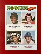 DALE MURPHY RC 1977 TOPPS ROOKIES CATCHERS CARD #476 LOW GRADE COMBINE SHIPPING