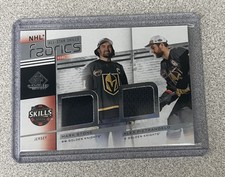 2022-23 SP Game Used Dual All-Star Fabrics Mark Stone & Alex Pietrangelo AS2-18