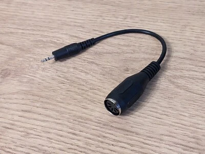 MIDI 5-pin DIN to 2.5mm TRS adaptor cable for IK Multimedia iRig Pro Korg Akai - Image 1 of 4