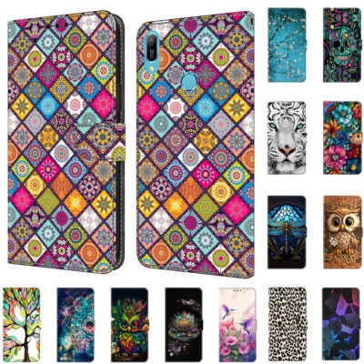 Printed Leather Case Fr Honor 70 9X 10X Lite Magic4 Lite Wallet Flip Stand Cover - Image 1 of 4