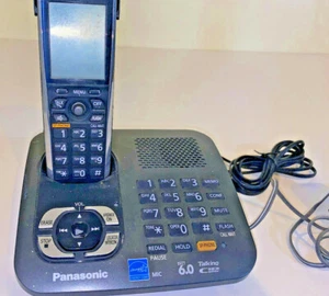 Panasonic DECT 6.0 KX-TG6441T Cordless Phone System Main BASE KX-TG6440 - Picture 1 of 4