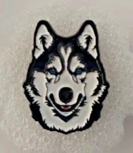 HUSKY ENAMEL PIN-SHIP ALL THE PINS YOU BUY FOR $4.99-VISIT OUR STORE - Picture 1 of 4