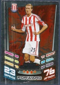TOPPS MATCH ATTAX 2012-13- #374-STOKE CITY-PETER CROUCH-JUGADOR ESTRELLA-LÁMINA PLATEADA - Imagen 1 de 1