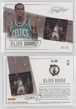 2013-14 Panini Signatures Film /35 Rajon Rondo #120
