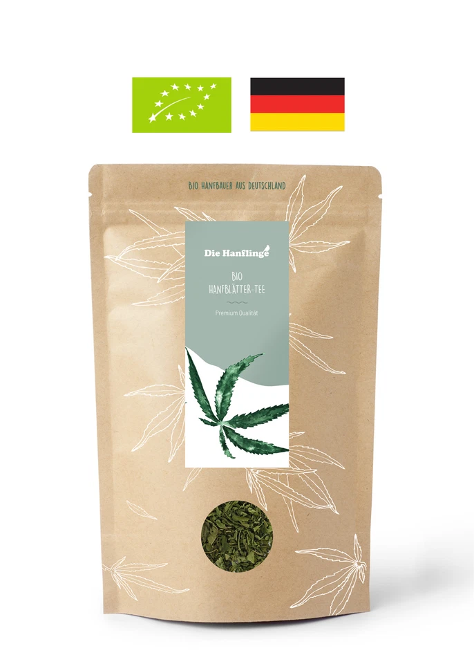 BIO Hanftee, 100% Premium Hanfblätter, Herkunft: Deutschland - Bild 1 von 4