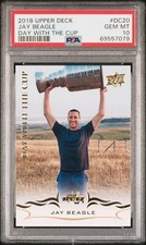2018-19 Upper Deck Day With The Cup #DC20 Jay Beagle Capitals PSA 10