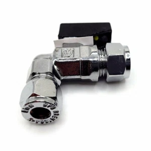 8MM Inclinado Gas Mini Apagado Válvula de Bola Con Palanca - Imagen 1 de 2