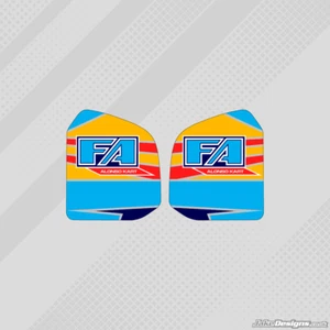 2013 FA ALONSO STIL TANKAUFKLEBER - KARTING - JakeDesigns - Bild 1 von 1