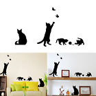 Cat Wall Removable Art Murals Wall Decals for Bedroom Living Room TV