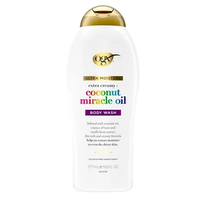 OGX Extra Creamy Coconut Miracle Oil Ultra Moisture Body Wash, 19.5 Fl Oz - Picture 1 of 12
