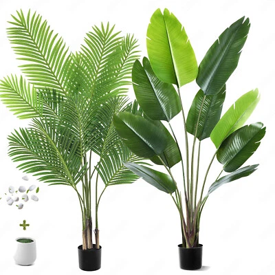 Palm tree fan palm artificial plant artificial plant 120/150/180/210 cm - Image 1 of 4