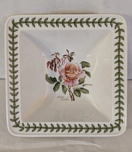 Portmeirion BOTANIC ROSES Servierschale 9" quadratisch - wunderbar! - Bild 1 von 3