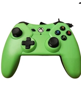 Power A Wired Controller For Xbox One Green 1428124-01 Great Condition Works - Picture 1 of 2