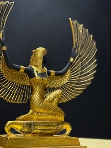 Spectacular ISIS Goddess - Winged ISIS Goddess - Made In Egypt - Picture 1 of 5